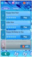 Blue butterfly Piano Tiles 3 Screenshot