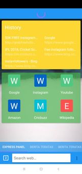 Fast browser screenshot 2