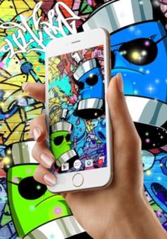 Graffiti live wallpaper screenshot 1
