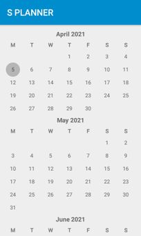 S PLANNER screenshot 1