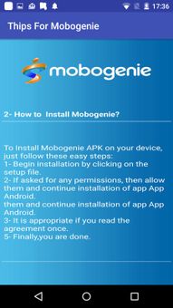 Thips For Mobogenie screenshot 5
