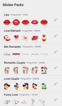Lovely Stickers Packs For WhatsApp - WAStickerApps screenshot 6