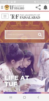 TUF LMS | The University Of Faisalabad LMS Login | screenshot 4
