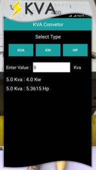 KVA Calculator screenshot 4