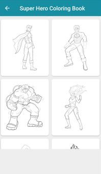 Super hero Coloring Pages screenshot 4