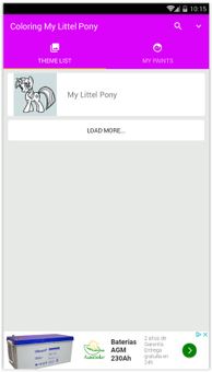 Coloring My Littel Pony Games screenshot 1