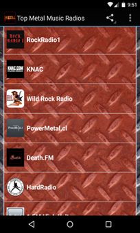 Top Metal Music Radios Free screenshot 2