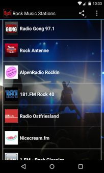 Rock Music Stations Free screenshot 2