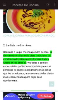 Healthy Kitchen Recipes screenshot 1