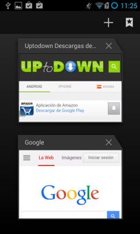 Android Browser screenshot 1
