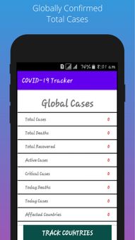 CoronaVirus/COVID-19 Tracker screenshot 2