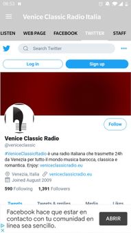 Venice Classic Radio Italia screenshot 6