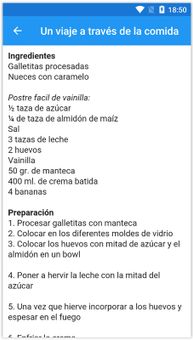 Un viaje a través de la comida screenshot 4