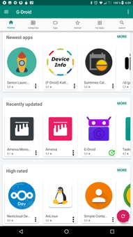 G-Droid screenshot 1