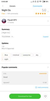 Xiaomi Themes screenshot 7
