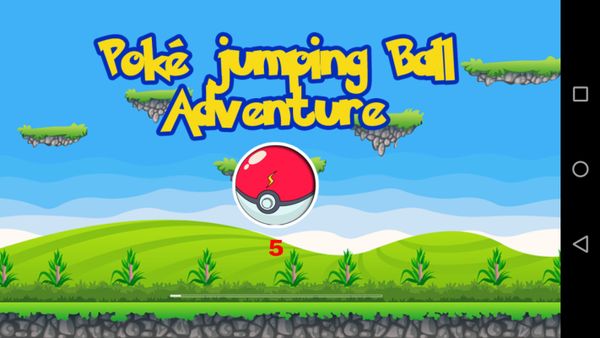 Poke Jumping Ball Adventure screenshot 3