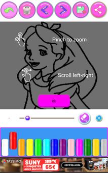 Pretty Princess-Coloring Pages screenshot 2