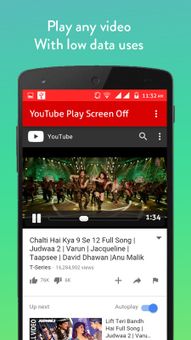 YouTube Play Screen off screenshot 2