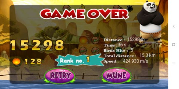 Flappy Kung Fu Panda 3 screenshot 8