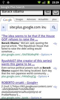 Google Plus Search screenshot 2