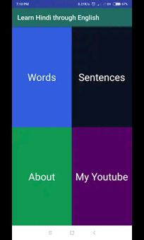 Learn Hindi Through English screenshot 1