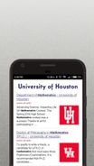 University of Houston Screenshot