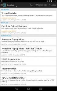 Xposed Installer screenshot 5