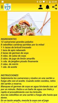 Recetas de cocina screenshot 2