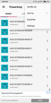 Power Amplifier Music Player - Audio Player, Mp3 P screenshot 9