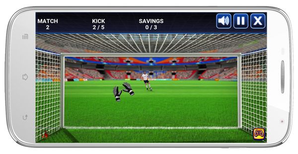 Goalkeeper Challenge screenshot 2