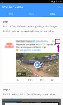 Save Twitt Videos screenshot 2