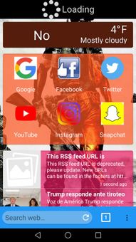 4G Browser screenshot 1