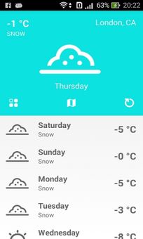 ForecastWeather screenshot 1