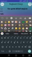 E Keyboard Screenshot