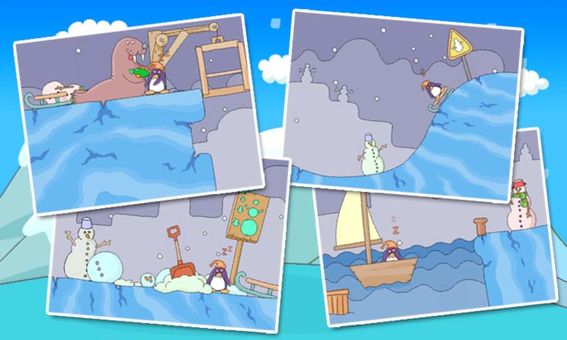 Penguin Racing Adventure screenshot 2