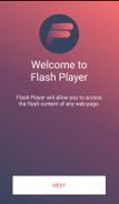 Flash Player Screenshot