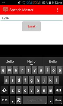 Speech Master screenshot 1