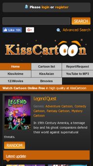Kiss Cartoon - Watch Cartoon Online screenshot 1