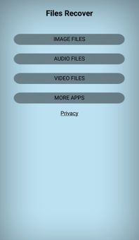 Recover All Files - Images Videos Audio Contacts screenshot 2