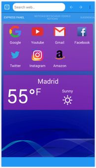 UT Browser screenshot 1