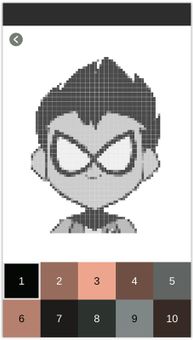 PixelArt teen titans Go screenshot 2