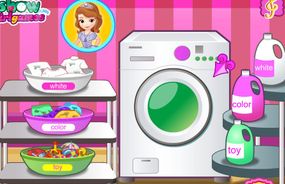 Baby Princess Washing clothes Screenshot