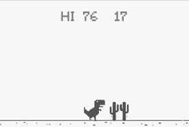 Chrome Dino Dash Screenshot