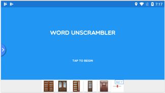 Word Unscrambler Screenshot
