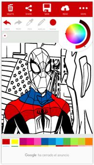 Coloring SpiderMan Games screenshot 5