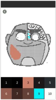 PixelArt teen titans Go screenshot 6