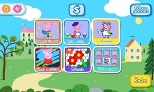 Peppa kids mini games Screenshot