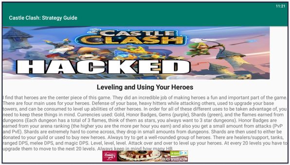 Castle Clash: Strategy Guide screenshot 1