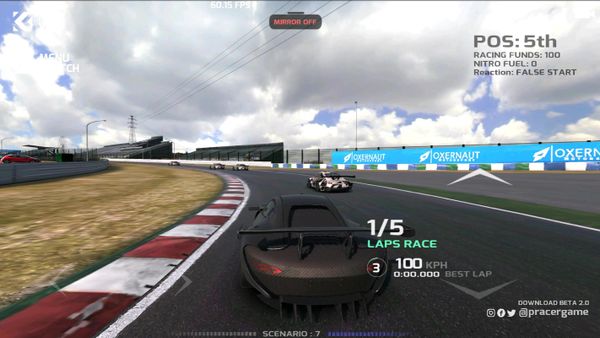Project: RACER screenshot 1