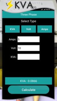 KVA Calculator screenshot 3